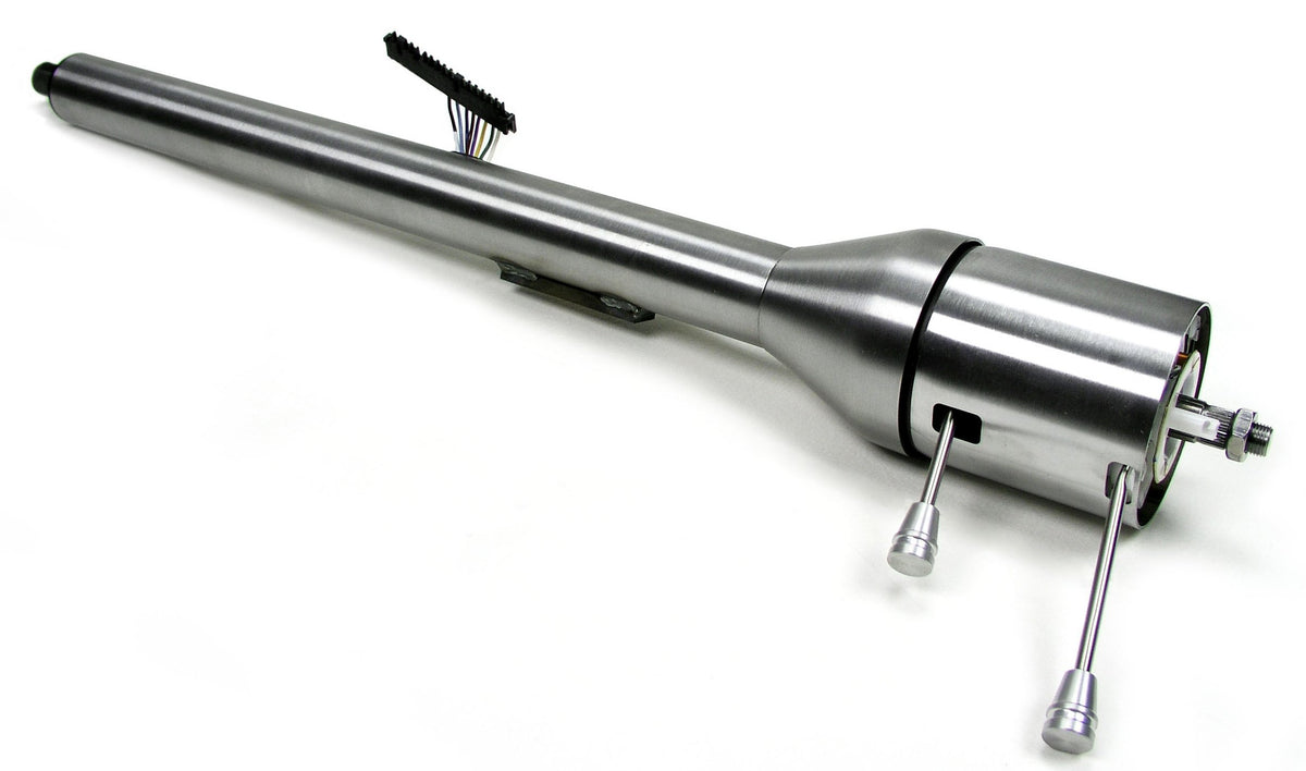 Ididit Steering 1120630010 Paintable Steel Tilt Floor Shift Steering column