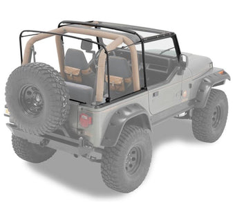compare product Bestop Bow & Frame Hardware Kit 5500401 for Jeep Wrangler YJ 1988-1995