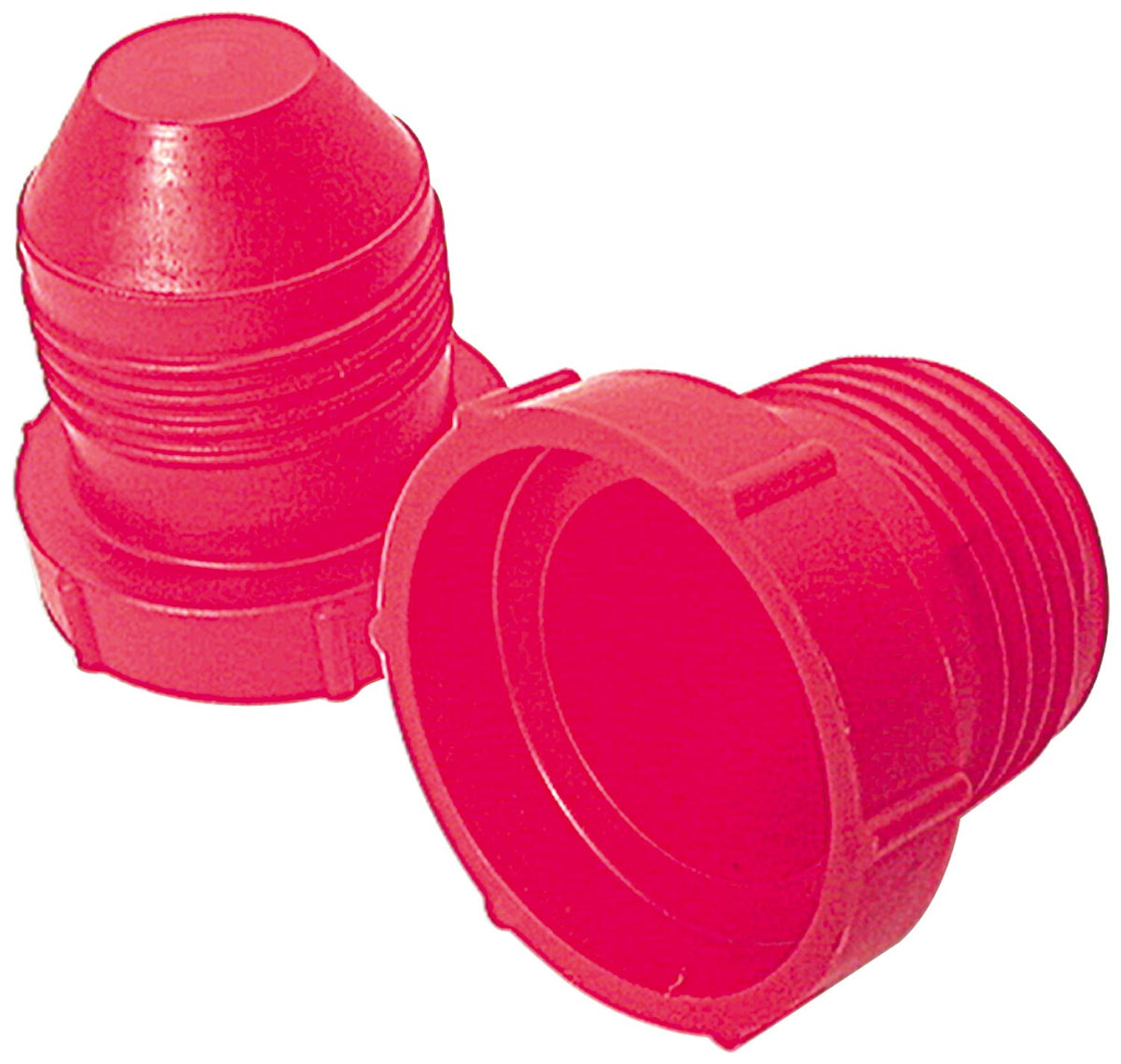 Allstar Performance ALL50813 Red Plastic Plug for -6AN 9/16-18 Thread, (Pack of 20)