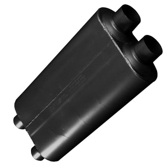 compare product Flowmaster 527504 50 Big Block Muffler - 2.75 Dual In and 2.50 Dual Out - Mild Sound