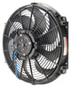 Derale 16626 16" Tornado Electric Fan Standard Kit , Black
