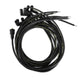 ACCEL 5041K SuperStock 5000 8mm Spark Plug Wire Set, 90 Degree Boots, Black