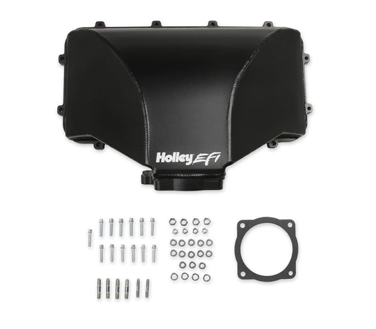 Holley EFI Kit, Side Throt Lid 95Mm Black Ford
