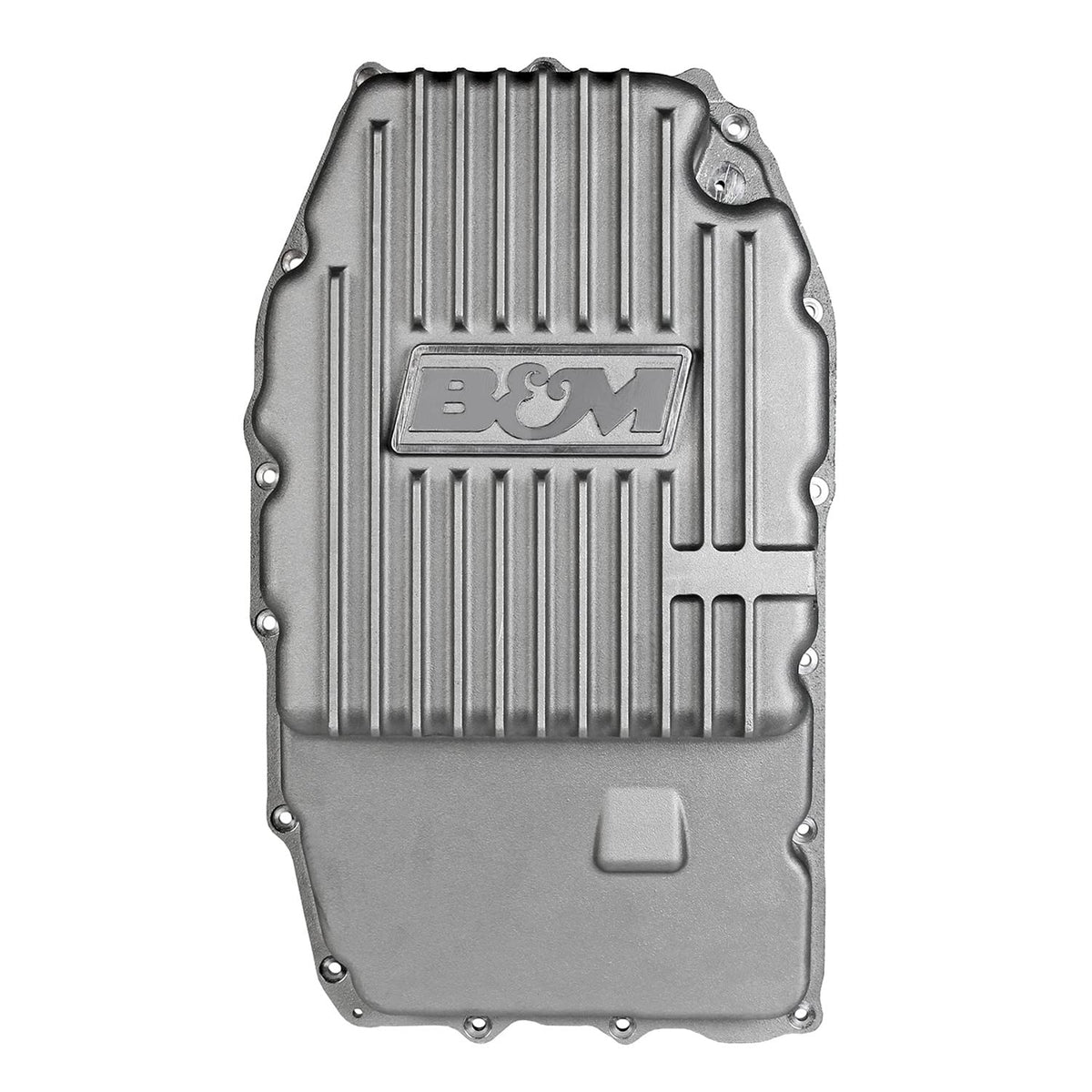 B&M Racing Cast Trans Pan, Gm 8L90 (Truck) Transmissions, Silver