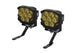 Morimoto BigBanger Ditch Light Kit: Fits Chevrolet Silverado 07-13 (HXB Yellow Combo Beam)