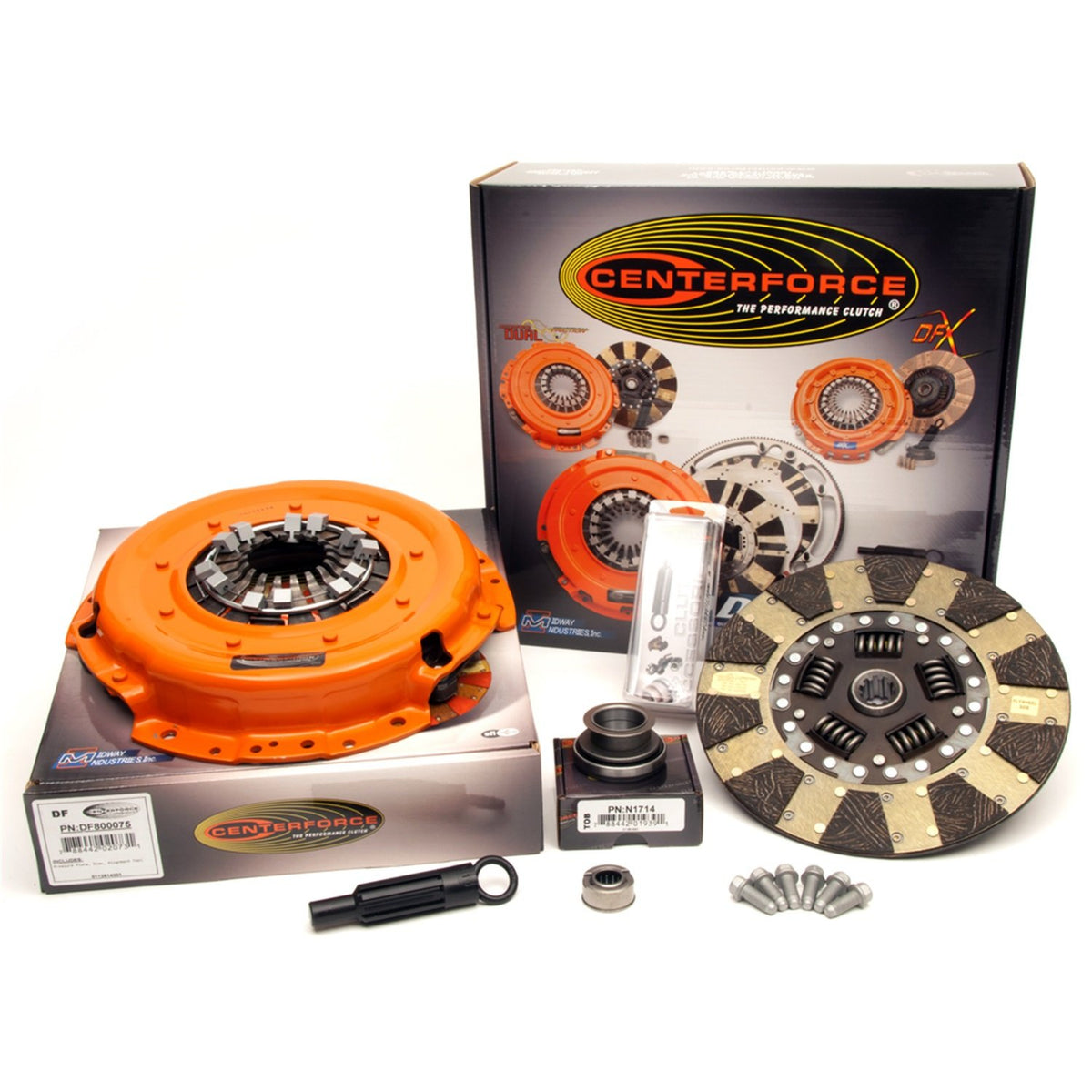 Centerforce KDF007514 Dual Friction Full Clutch Kit