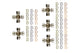 Spicer SPL1016JK U-Joint Kit 1310/SPL22 Series (OSR)