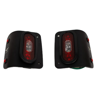 compare product Combat Off Road Tail Gunner LED Tail Lights Compatible with Jeep JL/JLU - Flush Mount, SAE/DOT Approved
