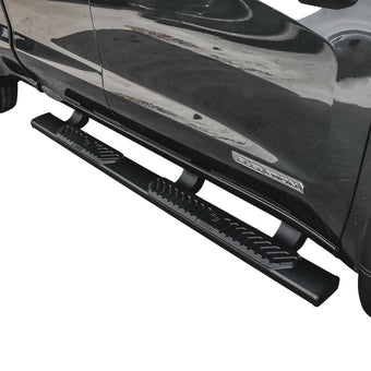 compare product Westin 28-51265 R5 Nerf Bars Black Pair