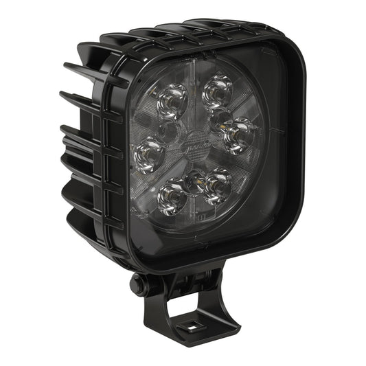J.W. SPEAKER 1300181- Model 832 12-24V LED Auxiliary Light 4" x 4" Square with Flood Beam Pattern