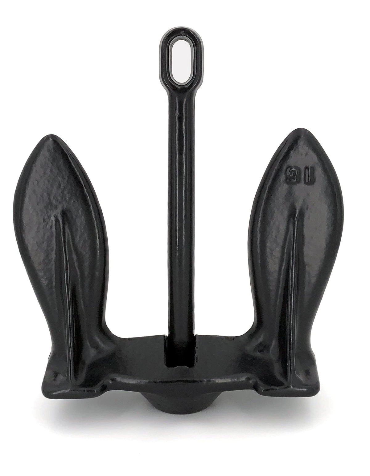 Greenfield 910EUPC 10 Lb. Navy Anchor - Black