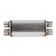 Flowmaster 72469 FlowFX Muffler 3" Dual Inlet/Outlet - Moderate Sound 409 Stainless Steel