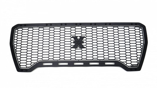 2019-2022 GMC Sierra 1500 Stealth Laser X Grille, Black, Mild Steel, 1 Pc, Insert - PN #7712271-BR