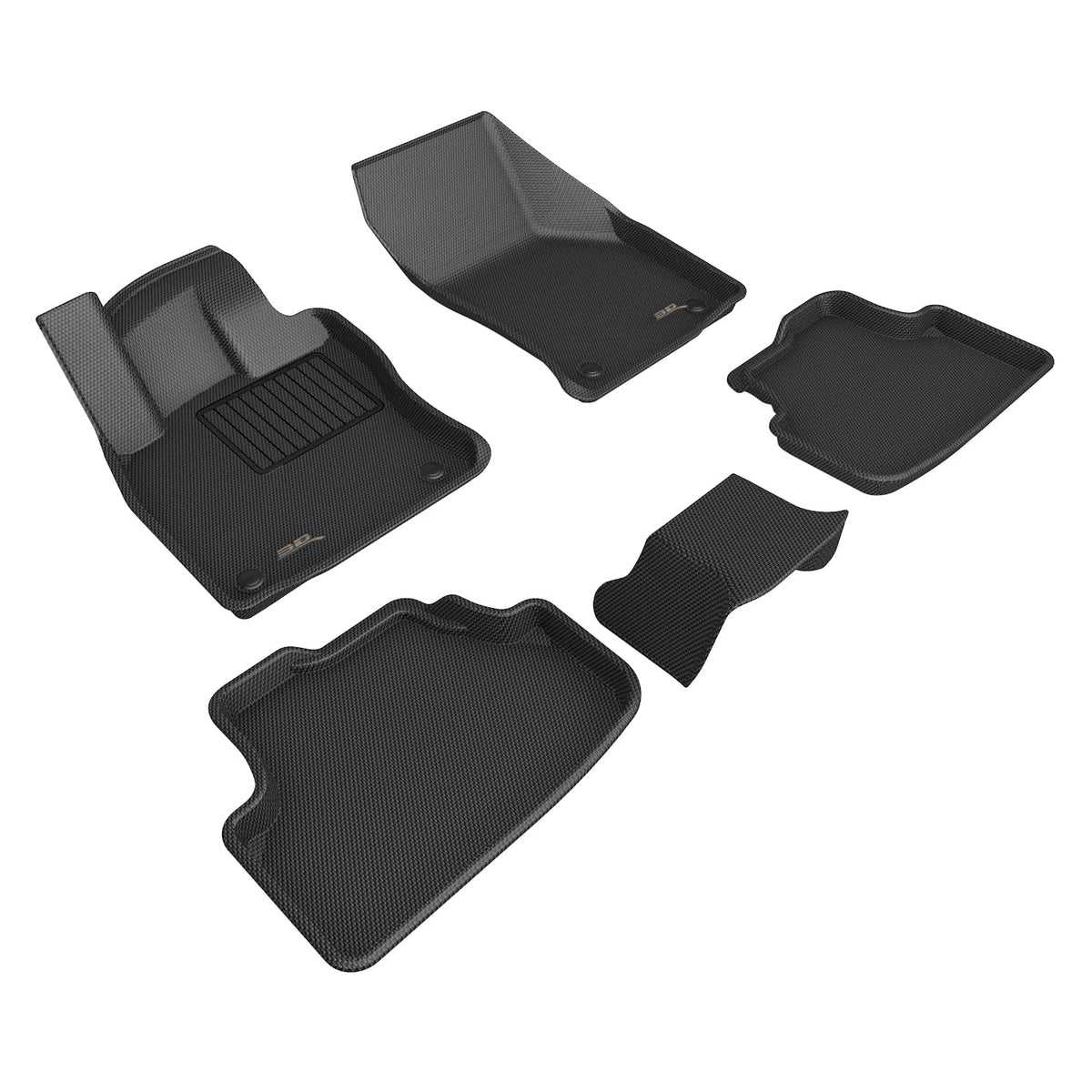3D MAXpider Kagu Floor Mat for Volkswagen Golf GTI/Golf R 2021-2026