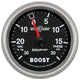 Auto Meter 7601 Sport-Comp II 2-5/8" 30 in. Hg/20 PSI Mechanical Vacuum/Boost Gauge