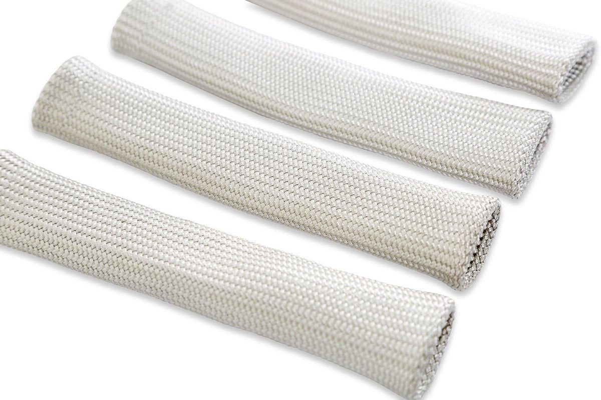 Accel 170086 Pro Sleeve Fiberglass Boot Guard 4 Pack Silver 500° Continuous