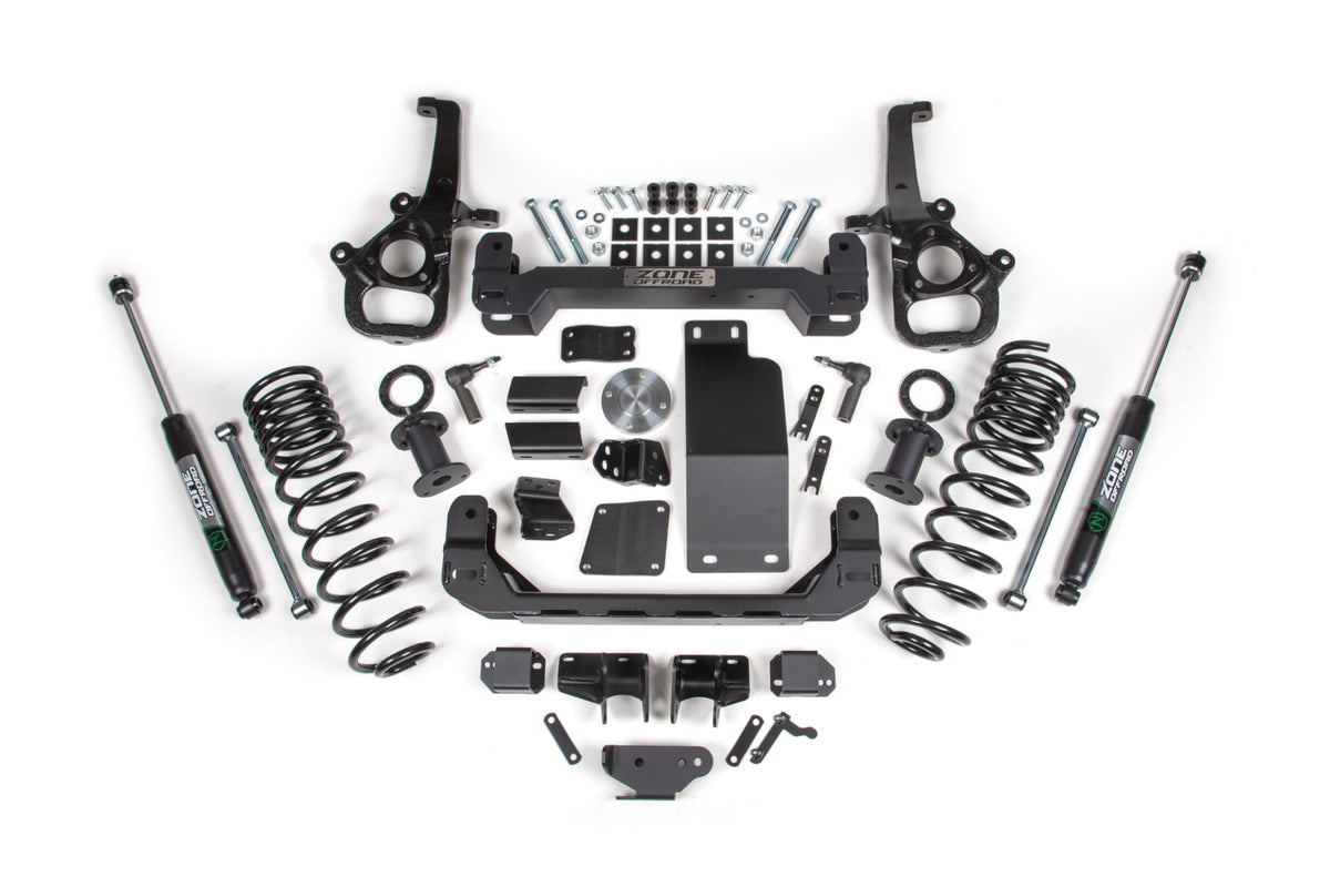 Zone Offroad ZOND149N Zone 6" Lift Kit - Standard Bore - Nitro Shocks