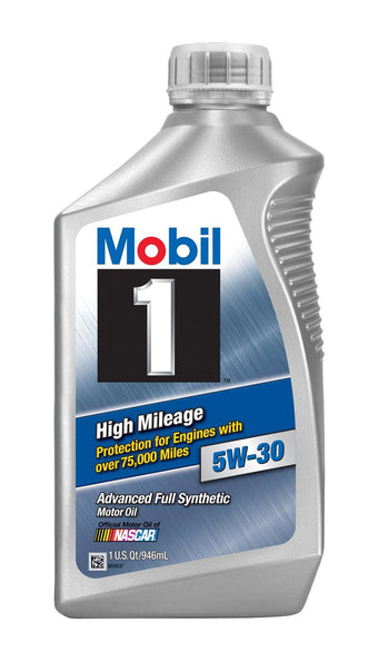 compare product Mobil 1 45000 5W-30 High Mileage Motor Oil - 1 Quart