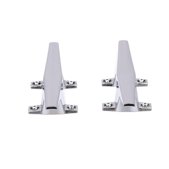 compare product Attwood 6-Inch Chrome-Plated Zinc Boat Cleats