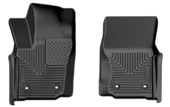 compare product Husky Liners X-act Contour Floor Mats | Fits 2024-2026 Toyota Tacoma, Double & Access CAB ONLY w/Auto Trans | Front Row, 2-pc Black - 54581