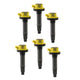 ACCEL 140061-6 SuperCoil Ignition Coil Series - Yellow, 6-pack