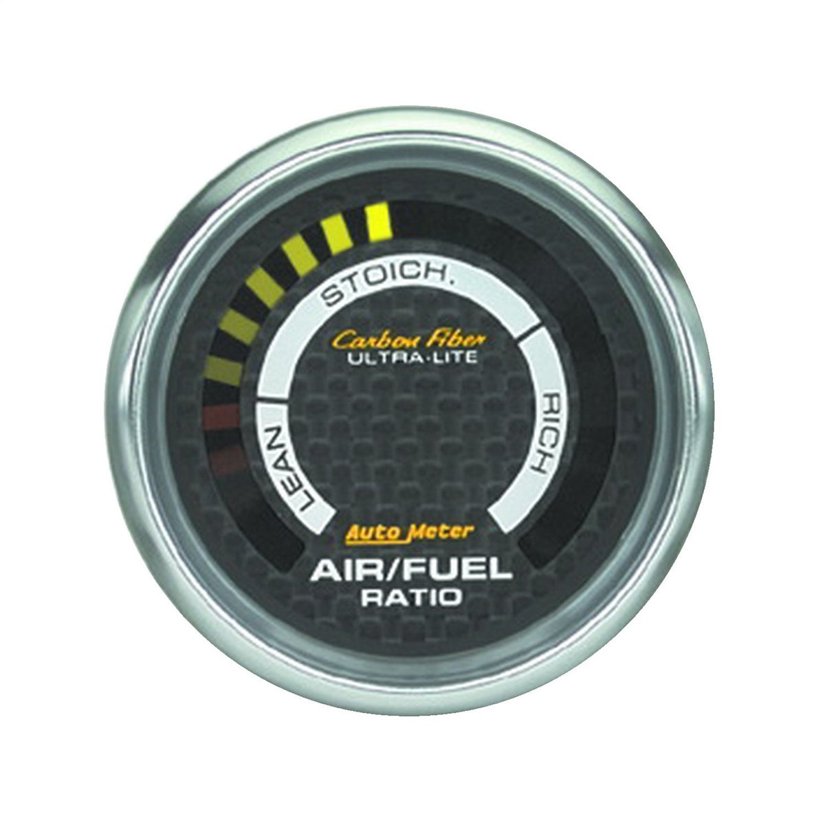 Auto Meter 4775 Carbon Fiber Electric Air Fuel Ratio Gauge , 2.3125 in.