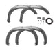 Bushwacker - Pocket/Rivet Style, Front & Rear Fender Flares | Fits 2019-2025 GMC Sierra 1500, Black | 4-Pcs. 40909-02