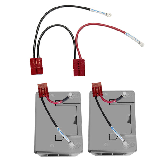 Connect-Ease 24V Series Heavy Duty Kit, 6-Gauge, Two 12V Batteries