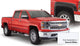Bushwacker Pocket/Rivet Style Color-Matched Front & Rear Fender Flares | 4-Piece Set, Summit White, Smooth Finish | 40959-14 | Fits 2016-2018 Chevrolet Silverado 1500 w/ 5.8' Bed