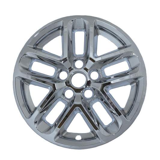 CCI Impostor ® Wheel Skins IWCIMP482X, Automotive Grade ABS, Chrome Plated/Silver, 18", Fits 2022-2025 Jeep Grand Cherokee Laredo Model