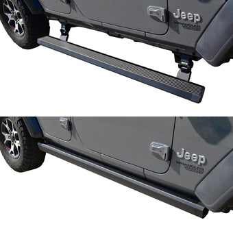 compare product Westin 29-24065 Pro-E Power Running Boards Textured Black Pair