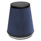 Airaid 703-462 Universal Clamp-On Air Filter: Round Tapered; 6 in (152 mm) Flange ID; 7 in (178 mm) Height; 7.25 in (184 mm) Base; 5 in (127 mm) Top