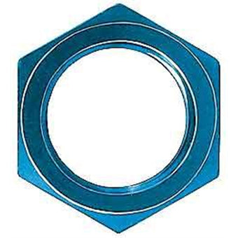 compare product Aeroquip FCM2104 Blue Anodized Aluminum -10AN Lock Nut