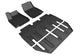 3D MAXpider Kagu Floor Mats Compatible with Tesla Model X Folding 7-Seat