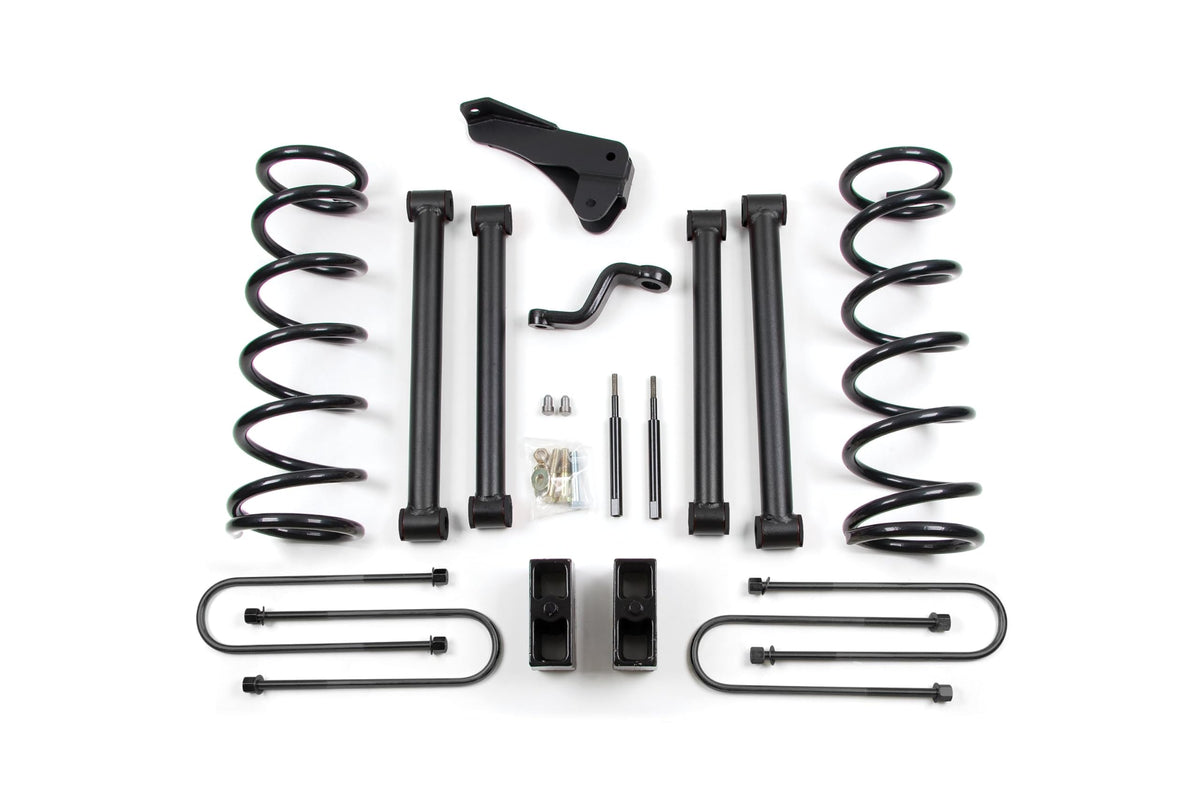 Zone Offroad ZOND9 | 5 inch Coil Spring Suspension Lift Kit | 4" Rear Axle | No Shocks | Compatible with Dodge Ram 2500/3500 4WD (2003-2007)