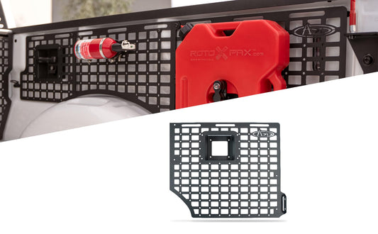 Addictive Desert Designs Bed Side Molle Panels for The 2021-2023 Ford F-150 & Ford F-150 Raptor | Molle Pattern Offers Diverse Mounting Solutions | Made in The USA (Passenger Rear)