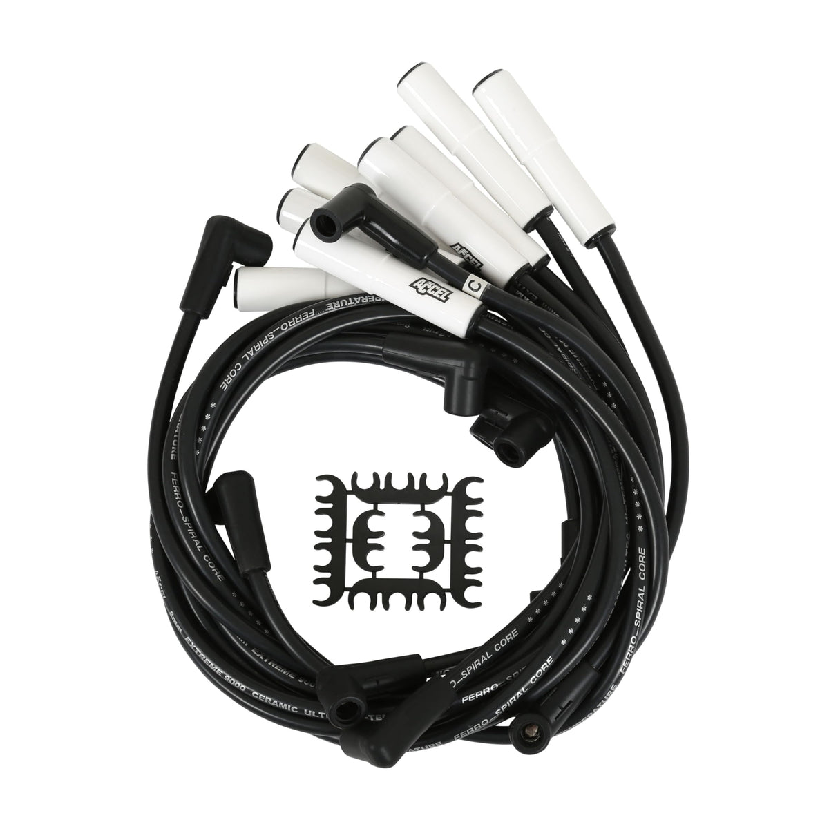 ACCEL 9024C Extreme 9000 Spark Plug Wire Set Ceramic Boot