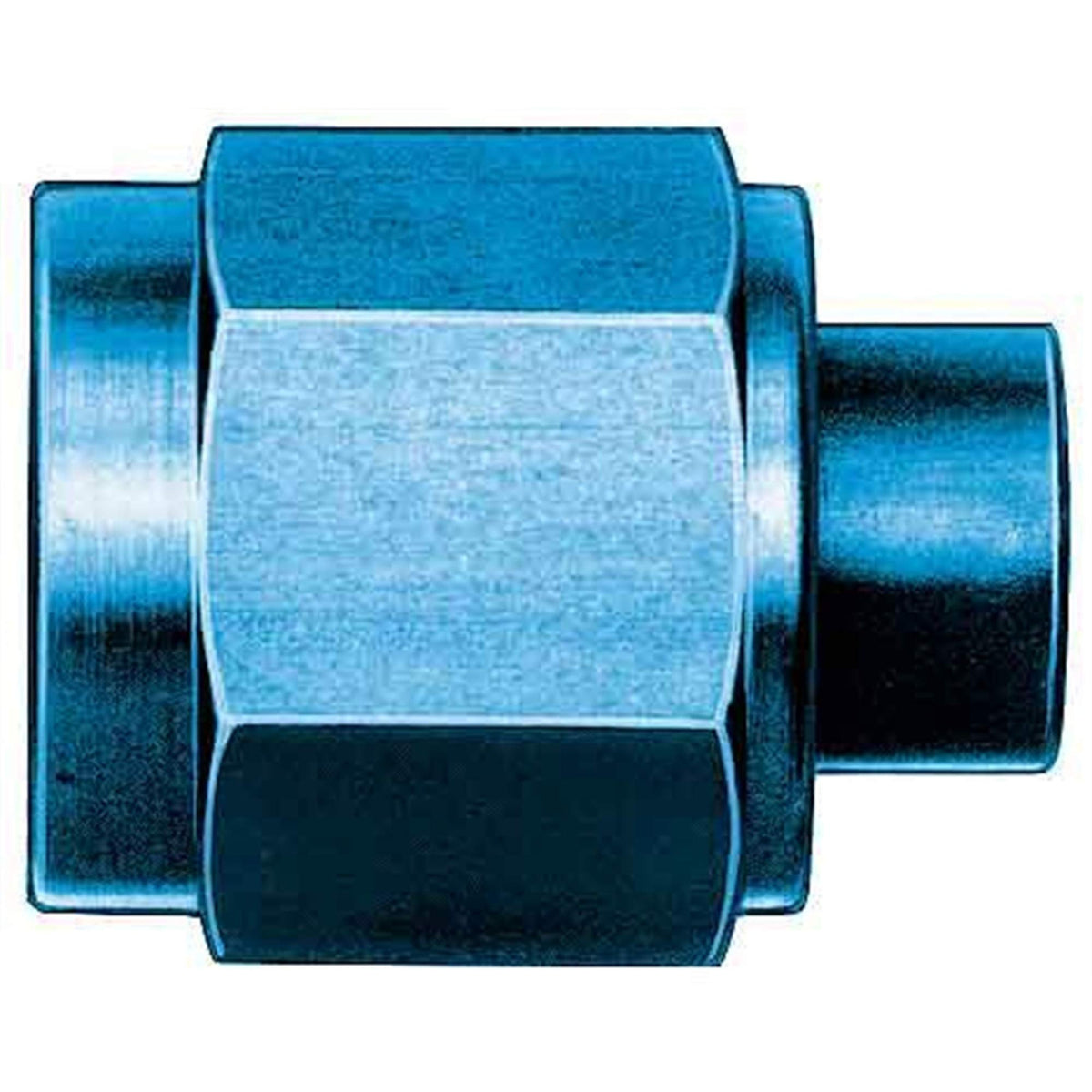 Aeroquip FCM3744 Blue Anodized Aluminum -16AN Tube Cap Fitting