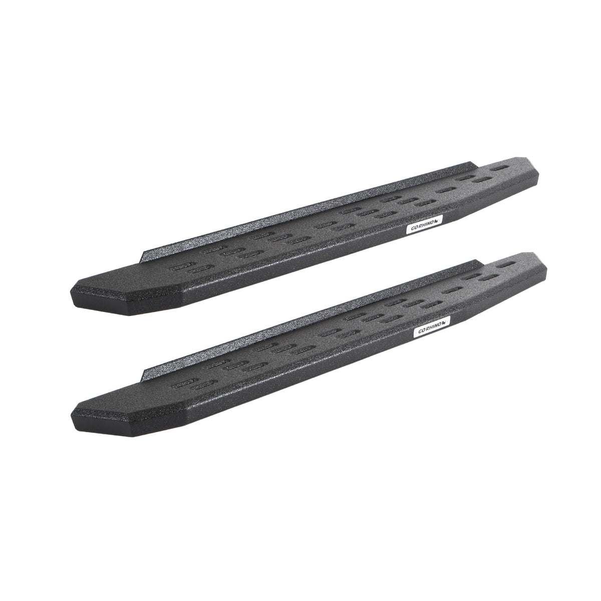 Go Rhino RB30 Running Boards | 48", Galvanized Steel, Protective Bedliner Coating | 69600048T