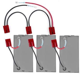 compare product Connect-Ease Heavy Duty 36V Series Connector Kit RCE36VHDK | 6-Gauge Marine-Grade Wire for High-Output Trolling Motors | Lithium Compatible | Quick Connect Wire Connectors | Batteries Not Included