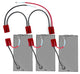 Connect-Ease Heavy Duty 36V Series Connector Kit RCE36VHDK | 6-Gauge Marine-Grade Wire for High-Output Trolling Motors | Lithium Compatible | Quick Connect Wire Connectors | Batteries Not Included