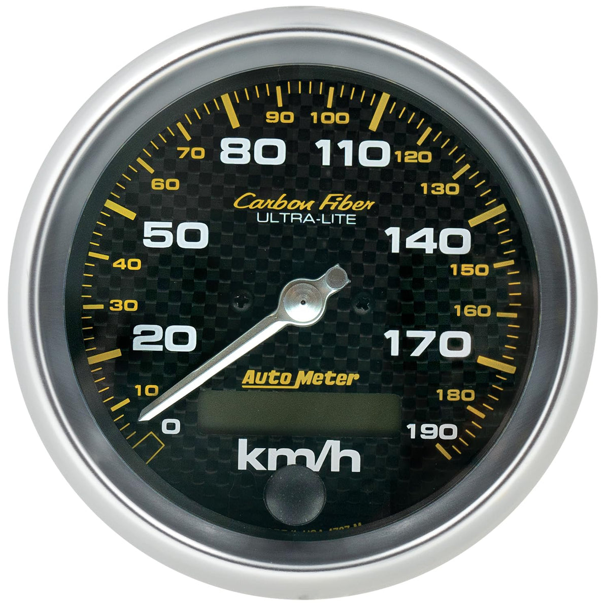 Auto Meter 4787-M Carbon Fiber in-Dash Electric Speedometer