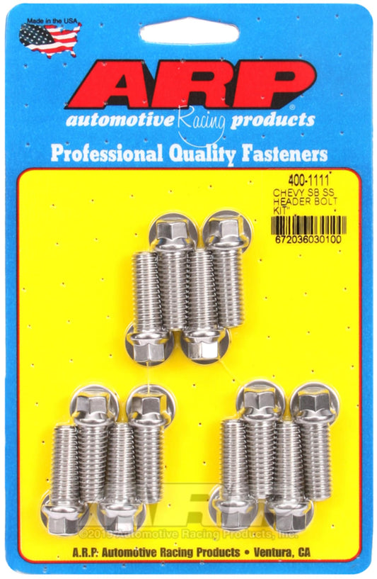 ARP Stainless Steel Header Bolts