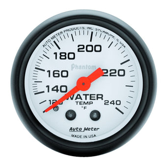 compare product Auto Meter 5732 Phantom Mechanical Water Temperature Gauge