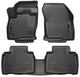 Husky Liners Weatherbeater Floor Mats | Fits 2015 - 2024 Ford Edge | Front & 2nd Row, 3-pc Black - 98781