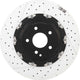 Brembo 09.9547.33 Floating two piece UV Coated Pillar Vented drilled + Slotted Front Brake Rotor MERCEDES-BENZ OE# A2094210112