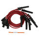 MSD 32039 Super Conductor Spark Plug Wire Set, Red