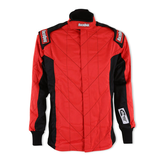RaceQuip® 91619169 Chevron-5 Driving Jacket SFI 3.2A/5 Double Layer Red XL