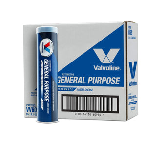 compare product Valvoline General Purpose Amber Grease 14.1 OZ Cartridge, Case of 10