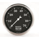 AUTO METER 1798 Old TYME Black Electric Tachometer 3.125 in.